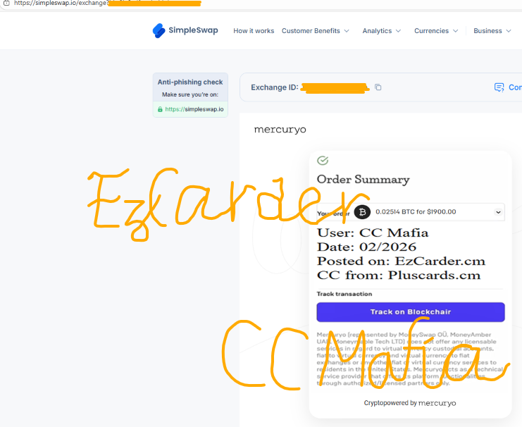 Screenshot CC Mafia SimpleSwap BTC.png